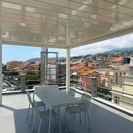 Zaffiro Attico Sanremo- Stunning View Terrace Apartment