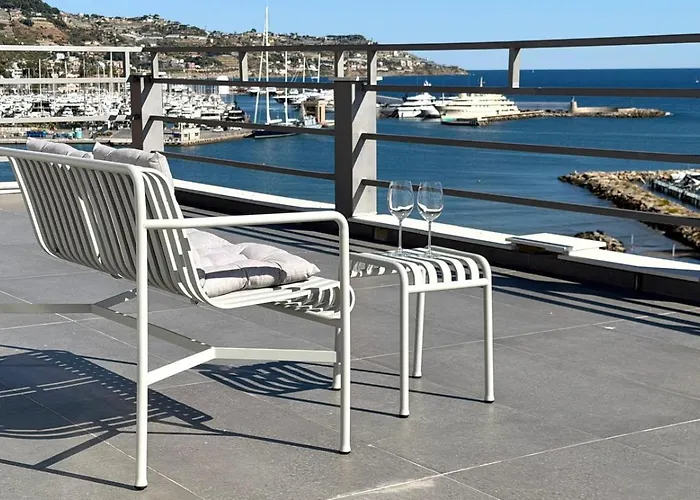 Zaffiro Attico Sanremo- Stunning View Terrace *